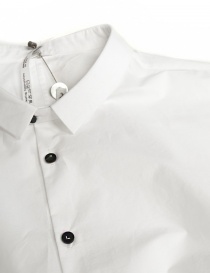 Camicia Label Under Construction Frayed Buttonholes colore bianc prezzo