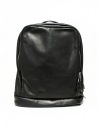 Delle Cose model 76 black leather backpack buy online Z6 BABY CALF BLK