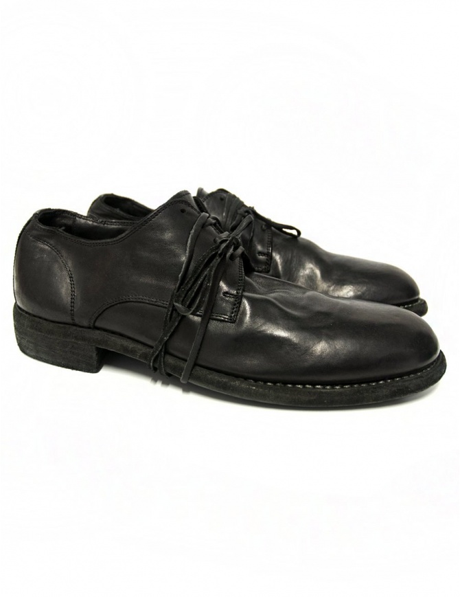 Guidi 992 black leather shoes 992 HORSE FULL GRAIN BLKT