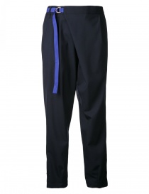 Kolor navy trousers with belt