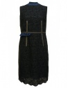 Kolor black blue brown embroidered dress buy online 17SCL 001136 B