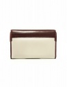 Beautiful People cream and brown leather wallet 1635511925-BROWN price