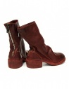 Red leather Guidi 788Z ankle boots 788Z SOFT HORSE FULL GRAIN 1006T price