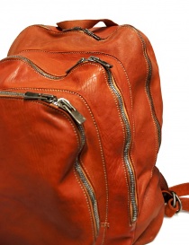 Zaino Guidi DBP04 in pelle colore arancione borse acquista online