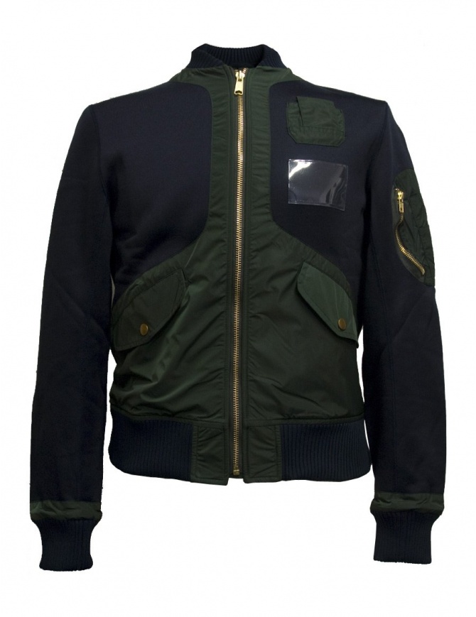 Giacca bomber Kolor blu 17WCM-G17202-4-NAVY giubbini uomo online shopping