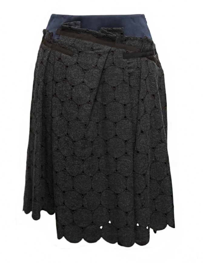Kolor grey skirt 17WCL-S03145 GRAY