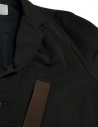 Cappotto Kolor colore nero tasca marrone 17WCM-C06108 D-BLACK prezzo