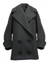 Kolor grey oversized coat buy online 17WCL-C02141 GRAY