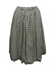 Gonna Sara Lanzi a pois bianco e nero 03F.CSW.19 SKIRT POIS