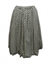 Sara Lanzi black and white pois skirt buy online 03F.CSW.19 SKIRT POIS