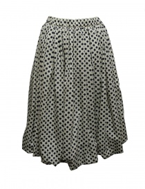 Sara Lanzi black and white pois skirt buy online