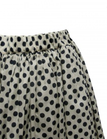 Sara Lanzi black and white pois skirt price