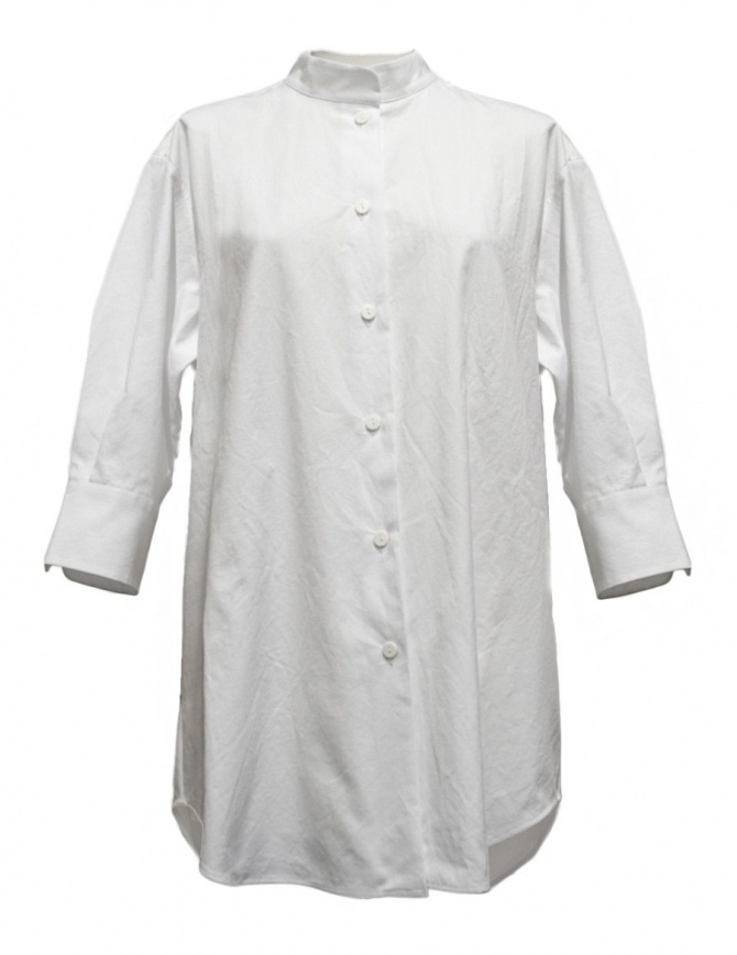Camicia oversize Sara Lanzi colore bianco 02G.C001.01 SHIRT WHITE camicie donna online shopping