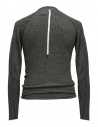 Label Under Construction Zipped Seams Yardstick grey sweater shop online men s knitwear
