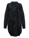 Fuga Fuga dark grey patchwork oversize sweater buy online FAGA 108 73