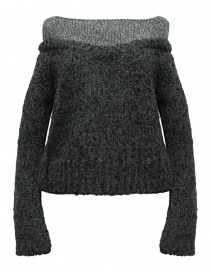 Rito alpaca grey sweater 0777RTW212K CGY KNIT
