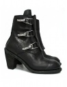 Guidi 3095G black leather ankle boots buy online 3095G BUFFALO FULL GRAIN BLKT