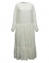 Casey Casey white banana fabric dress buy online 09FR186-BANANA-NATUR