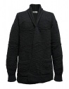 Fuga Fuga dark grey wool cardigan buy online FAGA 127 81