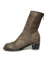 Guidi M88 light gray leather ankle boots shop online womens shoes