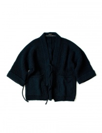 Giacca kimono Kapital in lana blu
