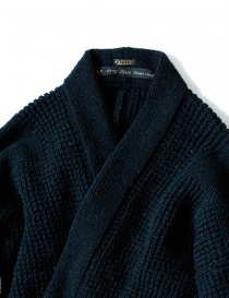 Giacca kimono Kapital in lana blu prezzo