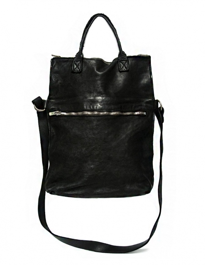 Guidi MR09 black leather bag