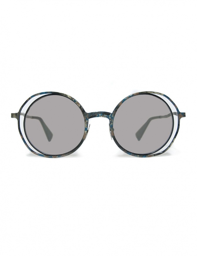 Occhiale da sole Kuboraum Maske H10 in metallo colorato H10-48-21-BG-BSILVER Occhiale da sole Kuboraum Maske H10 in metallo colorato H10-48-21-BG-BSILVER occhiali online shopping