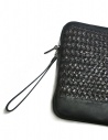 Tardini woven alligator leather brown and black underarm bag A6T253-31-02BL-SOTTO buy online