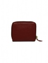 Il Bisonte red leather wallet shop online wallets