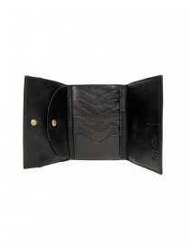 Il Bisonte black leather wallet with elastic band closure wallets buy online