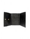 Il Bisonte black leather wallet with elastic band closure C0237-P-153 buy online