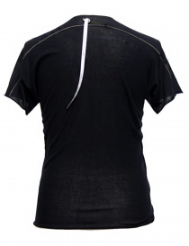 T-shirt Label Under Construction Parabolic Zip Seam colore navy acquista online