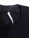 Label Under Construction Parabolic Zip Seam navy blue t-shirt 31YMTS280 CO132 31/84 TEE buy online
