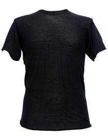 T-shirt Label Under Construction Parabolic Zip Seam colore navy 31YMTS280 CO132 31/84 TEE