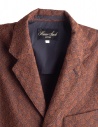 Brown Haversack Jacket with embossed diamond pattern 871808/34 JACKET price
