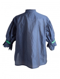 Camicia Blu Kolor con banda verde acquista online