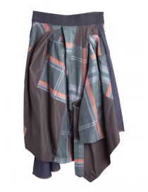 Asymmetrical Kolor skirt 18SPL-S01103 BLUE