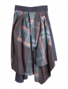 Asymmetrical Kolor skirt buy online 18SPL-S01103 BLUE