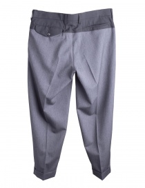 Gray Kolor Pleated-Front Trousers