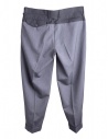 Gray Kolor Pleated-Front Trousers shop online mens trousers