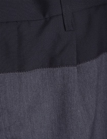 Gray Kolor Pleated-Front Trousers price