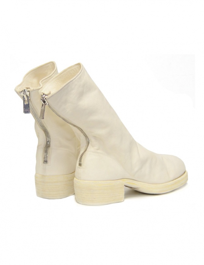 guidi white boots