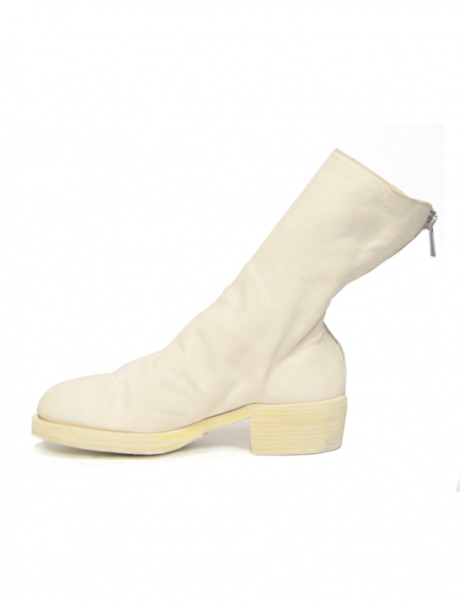 guidi white boots