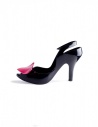 Vivienne Westwood Lady Dragon Anglomania in PVC Nero con Cuoreshop online calzature donna