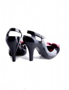 Vivienne Westwood Lady Dragon Anglomania Black Shiny PVC Pumps with Heart 32265-01003 price