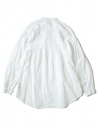 Camicia bianca Kapital plissé con increspatureshop online camicie donna
