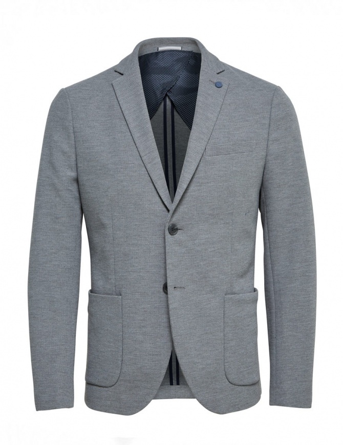 Light Giacche Online Shopping Selected 16059836 Giacca Gray Grigio Homme Chiaro Uomo 2IWEDH9Y