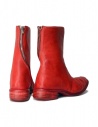 Red leather boots with spiral zip AM/2601L SBUC-PTC/13 price