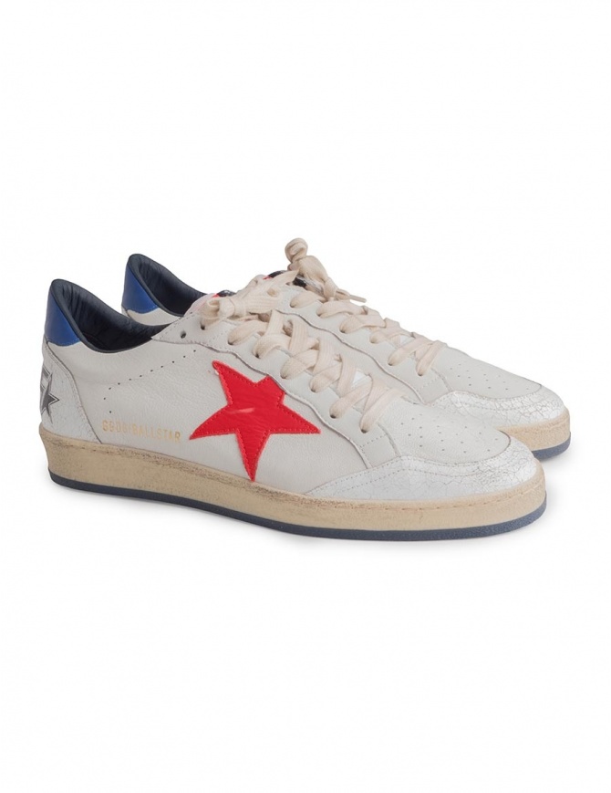 Golden Goose Ballstar White with red star | Golden Goose Ballstar Sale